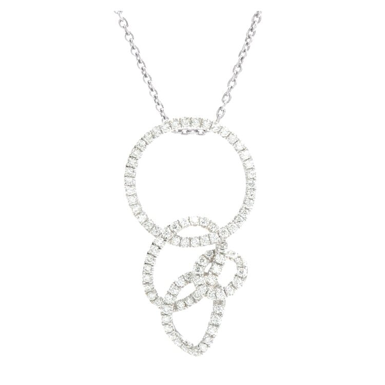 Freeform Diamond Pendant – G&H Jewelers & Gemologists